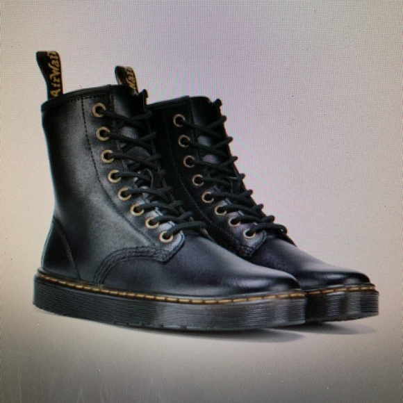 Dr. Martens Shoes - WOMENS DR MARTENS COMBAT BOOTS SIZE 9 BLACK. NEW!